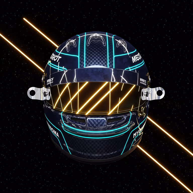 Rainbet Casino featuring a race car on a futuristic, glowing track.